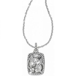 Brighton Tender Hearts Silver Pendant Necklace